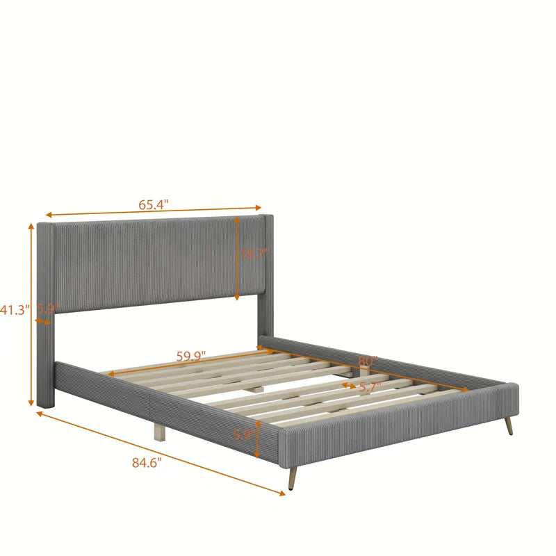 Marietherese Upholstered Platform Storage Bed
