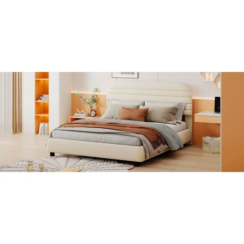Meshae Upholstered Platform Bed