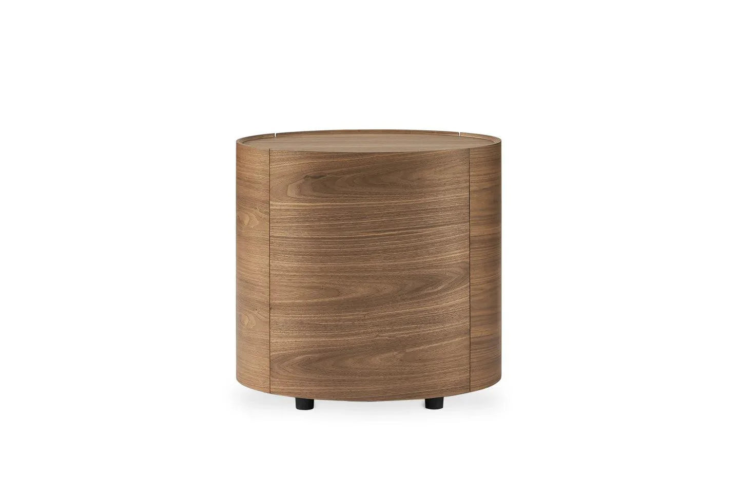 Bentwood with Walnut Veneer Mika Side Table
