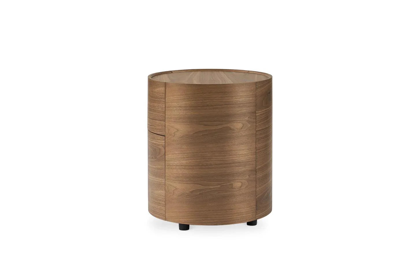 Bentwood with Walnut Veneer Mika Side Table