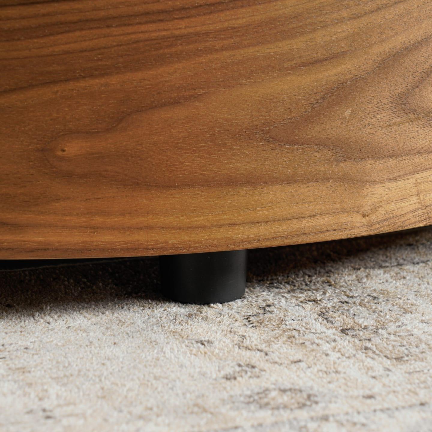 Bentwood with Walnut Veneer Mika Side Table