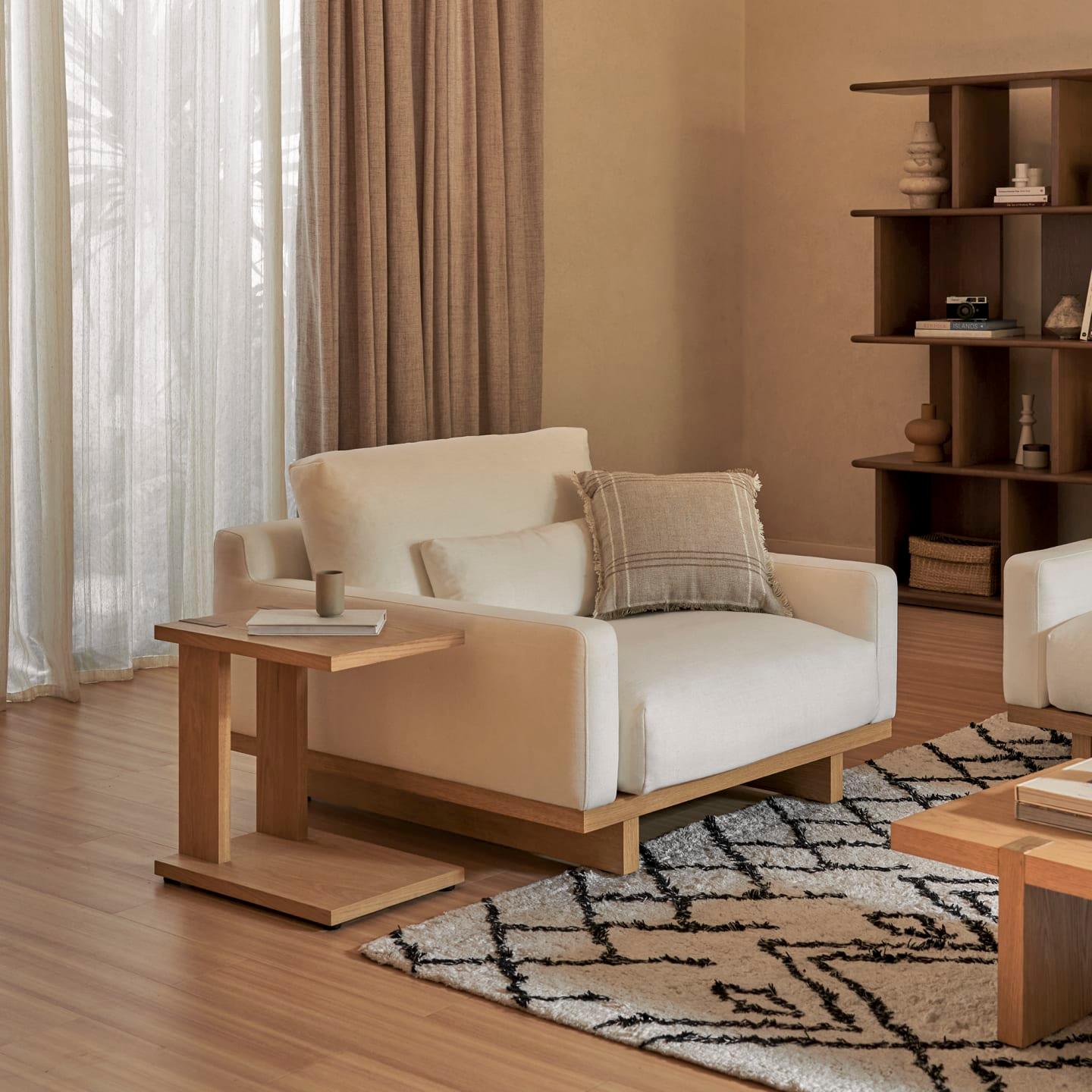 Engineered Wood Mori C Side Table