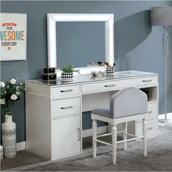 Vanity Dressing Table Set with Mirror & Lights