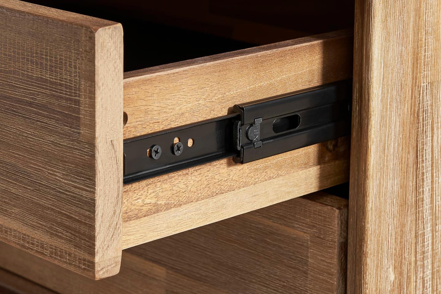 Solid Acacia Wood Seb Nightstand