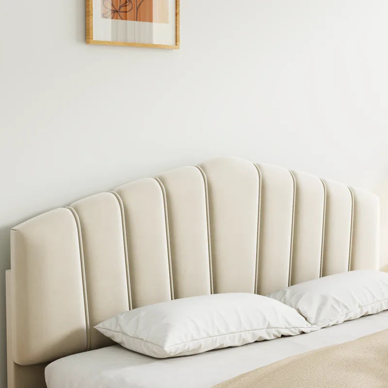 Classic Comfort Tasheema Queen Upholstered Low Profile Platform Bed