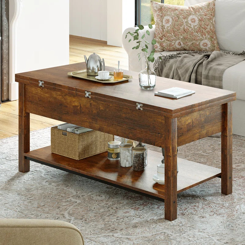 Torron 4-in-1 Multi-Fuction Torren Lift Top Coffee Table with Storage