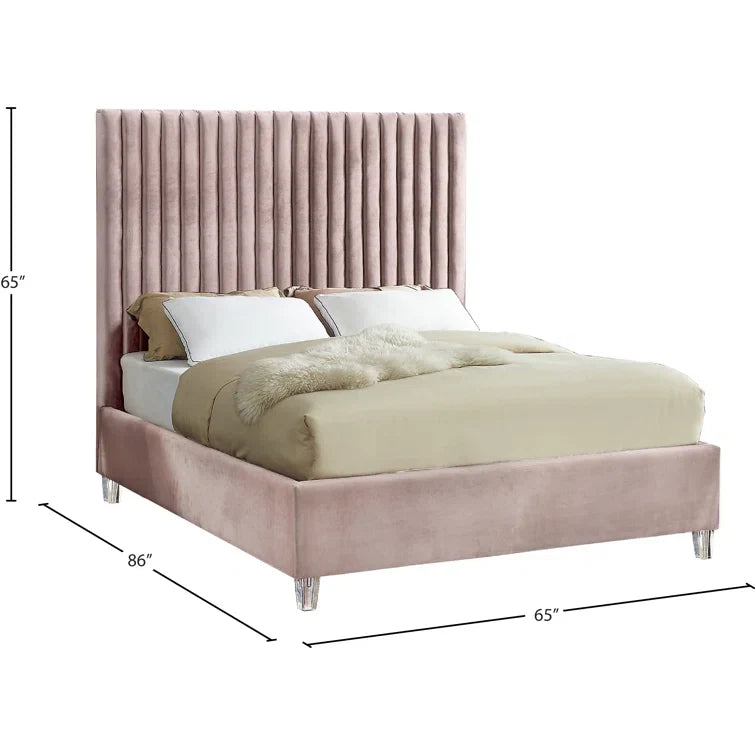 Upholstered Platform Bed