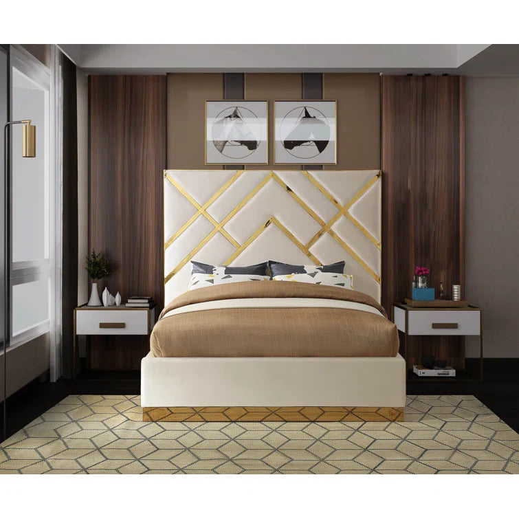 Upholstered Platform Bed