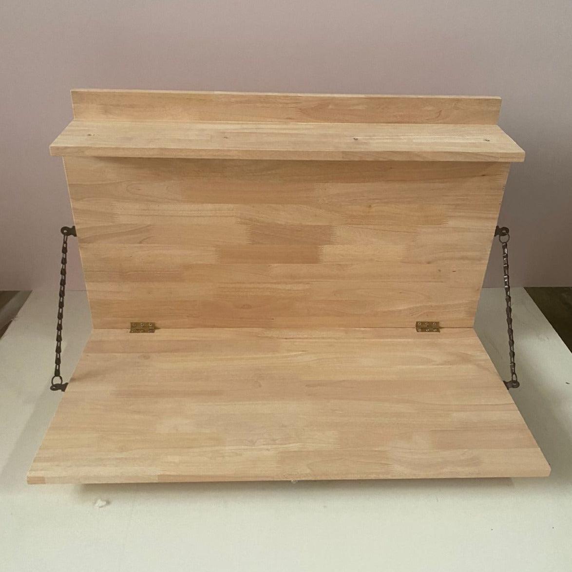 Hanging Laptop/Desktop Organizer – Balcony & Railing Friendly!