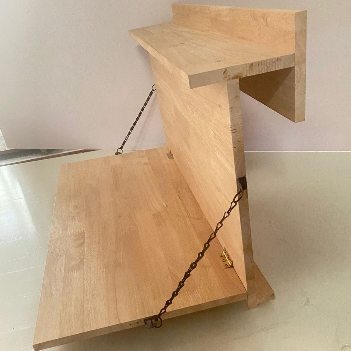 Hanging Laptop/Desktop Organizer – Balcony & Railing Friendly!