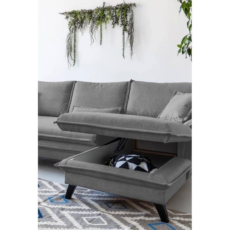 Yuri 2 - Piece Upholstered Corner Sofa