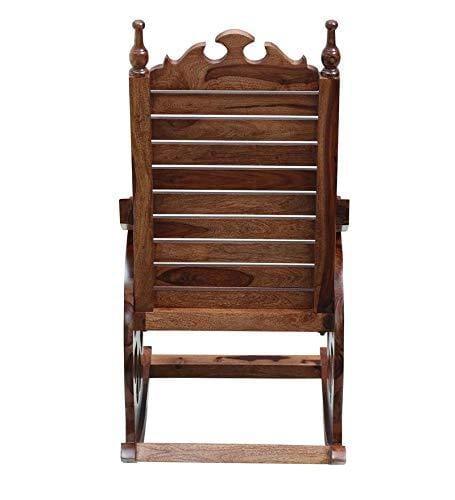 Amberville Colonial Chair in Rustic Teak Finish