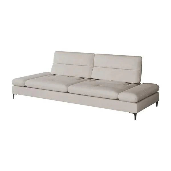 Torensal Drap 3 Seater Sofa with Adjustable Armrest & Backrest