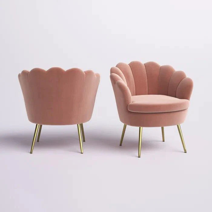 Hendrix Upholstered Barrel Chair (Set of 2)