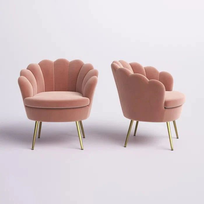 Hendrix Upholstered Barrel Chair (Set of 2)