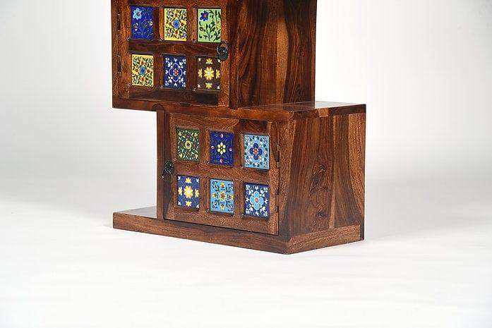 Sheesham Wood Meera Bookshelf