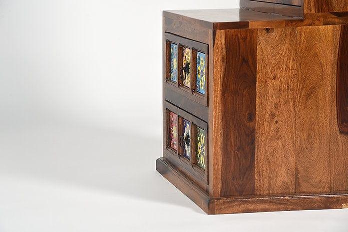 Sheesham Wood Meera Bookshelf