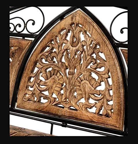 Wooden & Iron Garden, Balcony Swing, Hammock, Jhula, Cradle Decorative Jhula