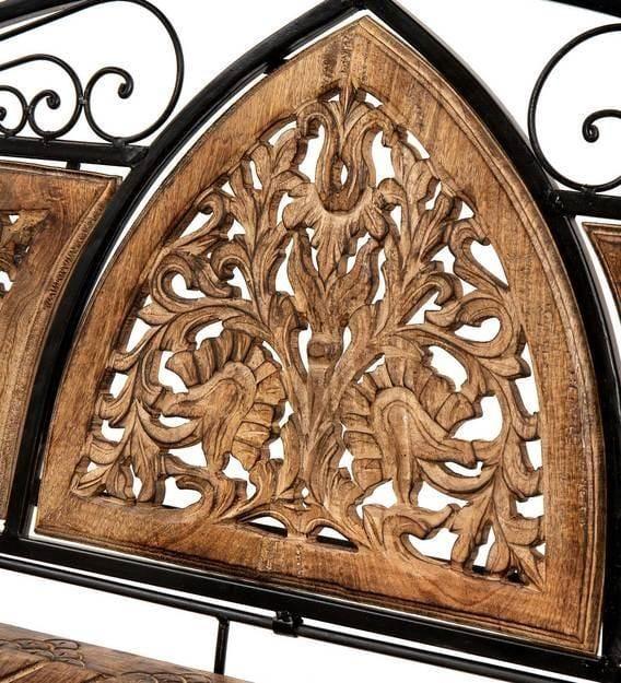 Wooden & Iron Garden, Balcony Swing, Hammock, Jhula, Cradle Decorative Jhula