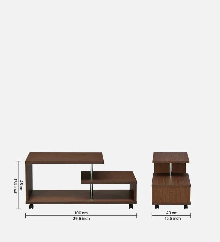 Coffee Table in Walnut Finish