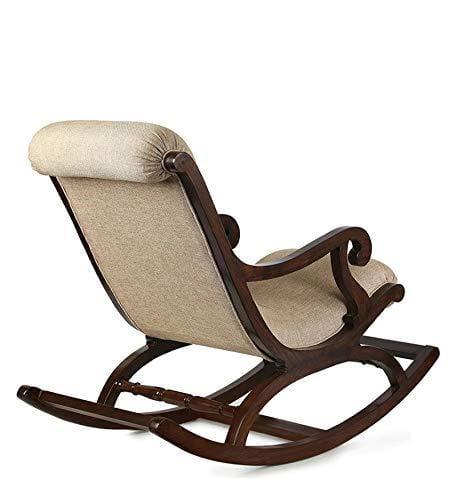 Fritto Rocking Chair in Walnut Colour
