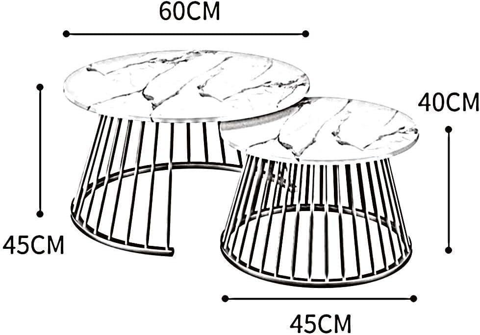 Melvina Conical Centre Nesting Tables Set