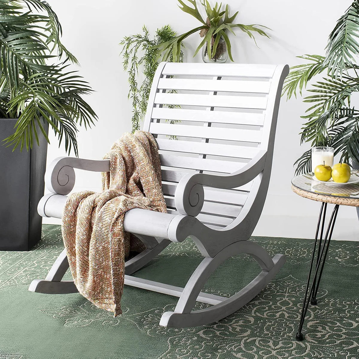 Outdoor Collection Sonora Ash Grey Rocking Chair