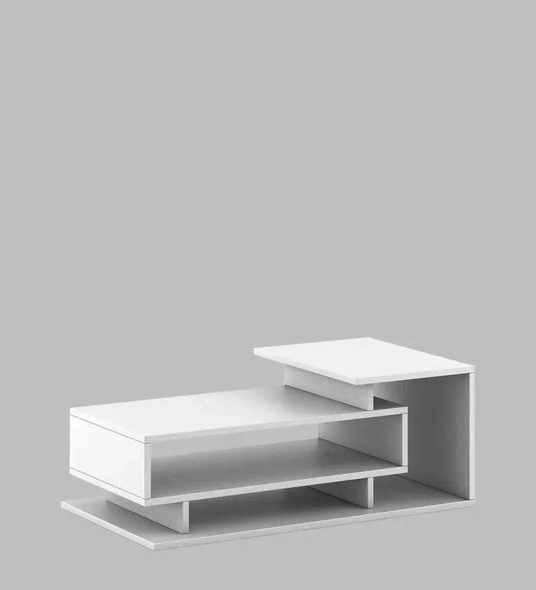 Coffee Table In Frosty White Colour