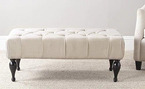 Safavieh Mercer Collection Rupert Bench, Taupe