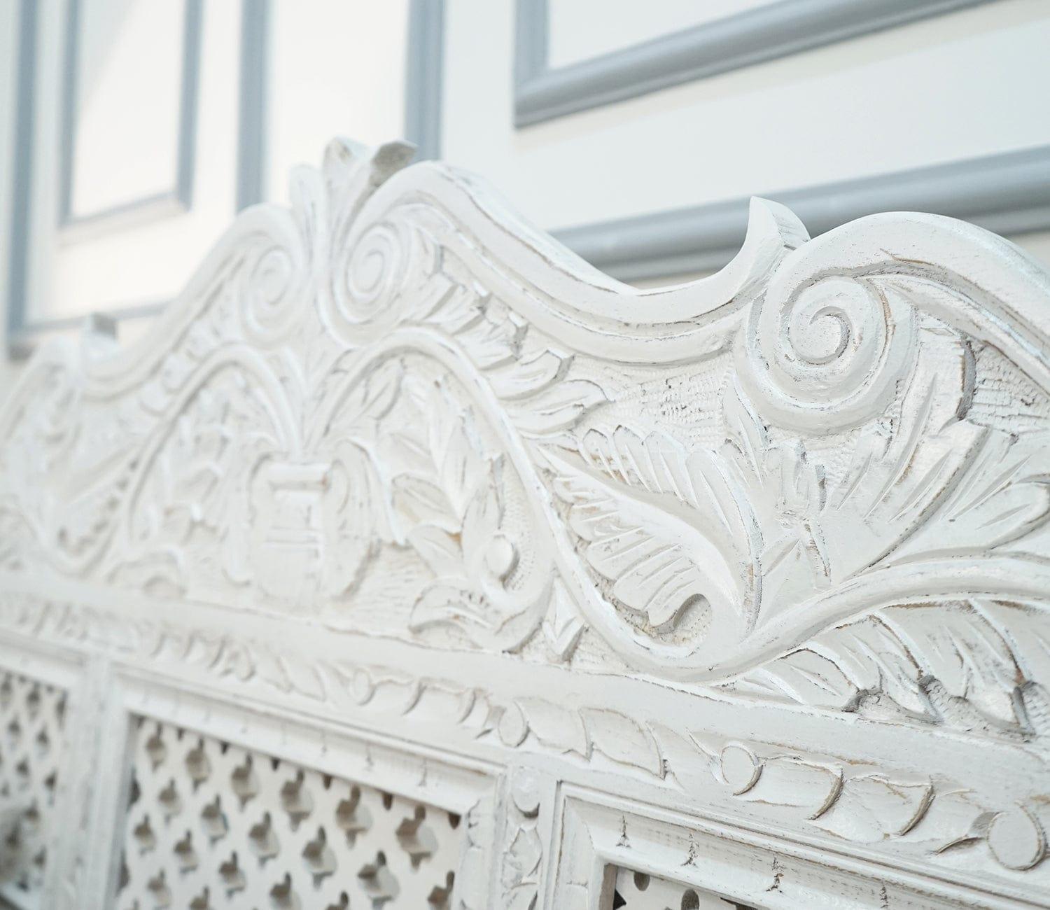 Crate Wooden Swing Chair (White Finish)