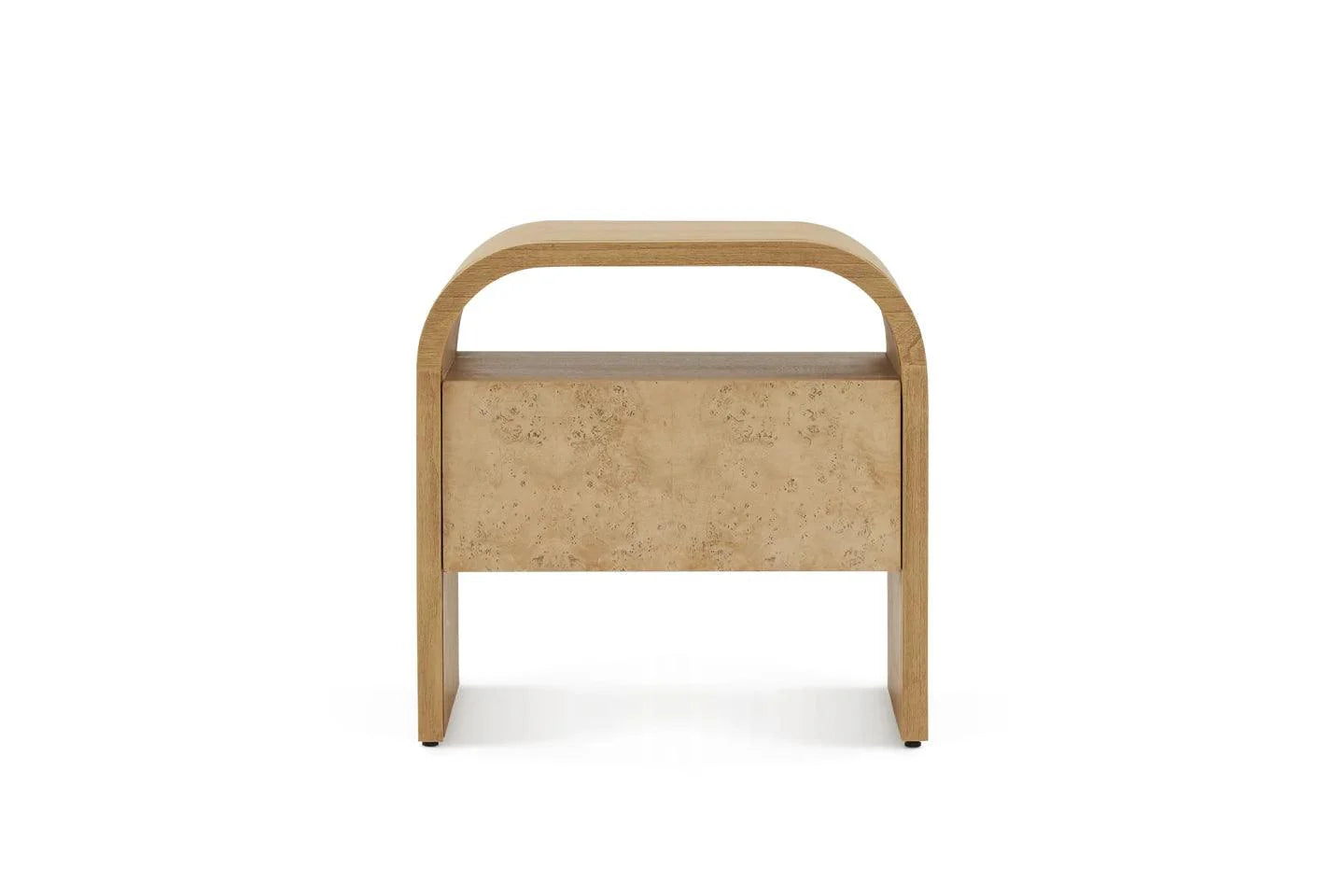 Engineered Wood  Crescent 1-Drawer Nightstand
