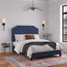 Classic Comfort Novogratz Eloise Upholstered Platform Bed Frame