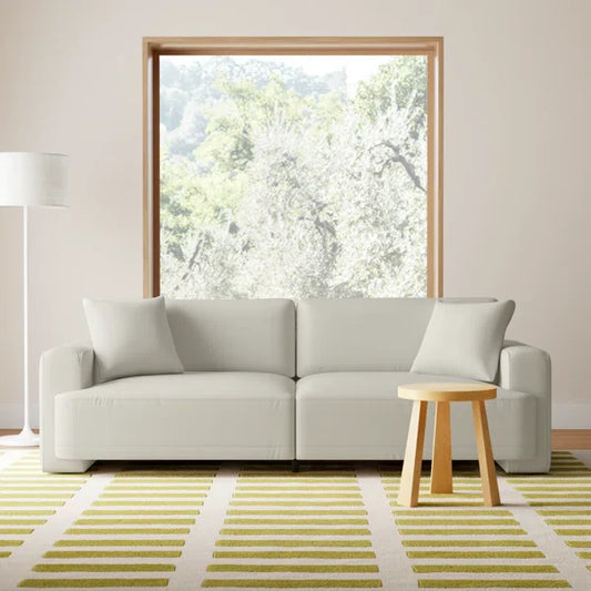 Mid-Century Modern Upholstered Sofa