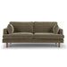 Mid-Century Modern Performance Fabric Sofa – Muted Tone Finish