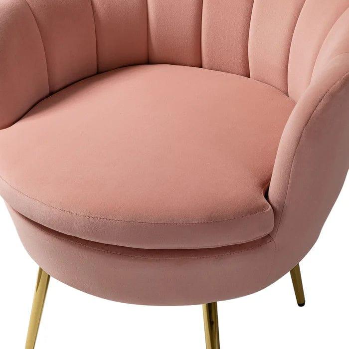 Hendrix Upholstered Barrel Chair (Set of 2)