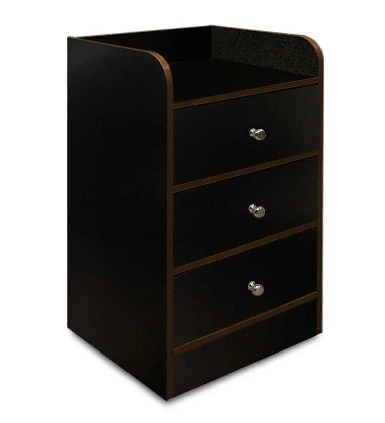 Bedside Table In Wenge Brown Colour