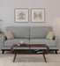 Peep Sheesham Wood Coffee Table in Provincial Teak Finish,
